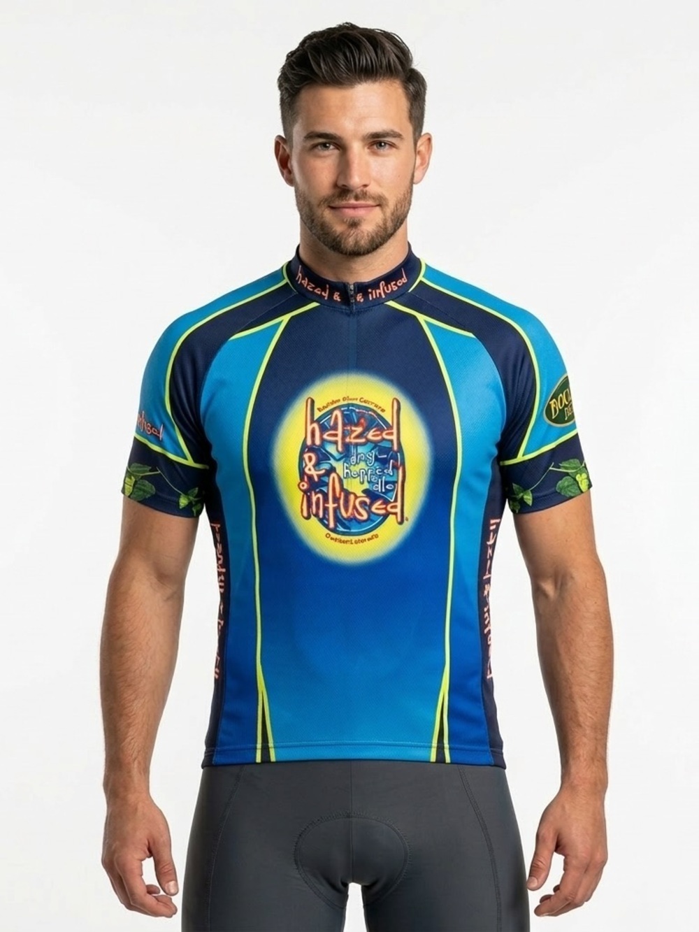 Primal Wear Mens Cycling Jersey Boulder Beer Hazed Infused Large